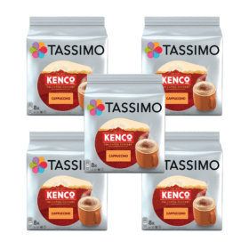 Tassimo Kenco Cappuccino Coffee Pods 40 Pack 534074 F