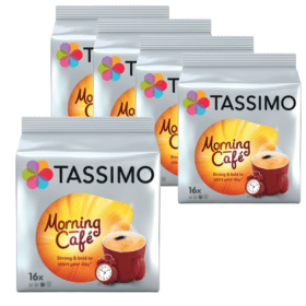 Tassimo Morning Cafe Coffee Pods 80 Pack 4031639 761666 F