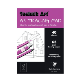 Technik Art Tracing Pad 40 Sheets A3 175155 F