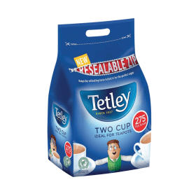 Tetley Two Cup Tea Bags 275 Pack 433522 F