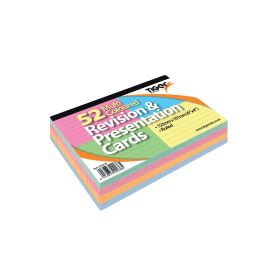Tiger Revision and Presentation Cards 52 Multicoloured 10 Pack 586066 F