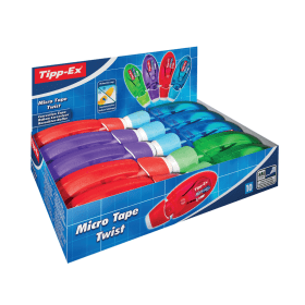 Tipp Ex Micro Twist Correction Tape Assorted 10 Pack 490164 F