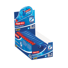 Tipp Ex Pocket Mouse Correction Roller 10 Pack 116540 F