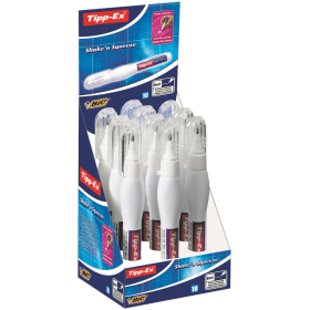 Tipp Ex Shake n Squeeze Correction Pen 8ml 10 Pack 137364 F