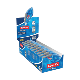 Tipp Ex Soft Grip Correction Tape 10 Pack 364288 F