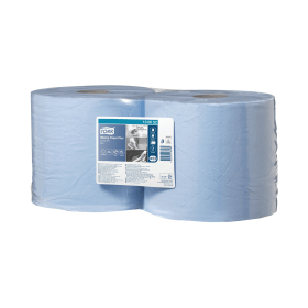 Tork Blue Roll 255m 2 Ply Blue 2 Pack 493387 F