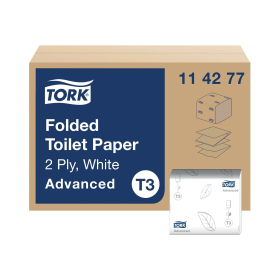 Tork Folded Toilet Paper 2 Ply 242 Sheets 36 Pack 478774 F