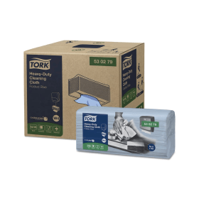 Tork Heavy Duty Cleaning Cloths 105 x 4 Blue 420 Pack 761767 F