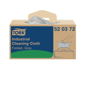 Tork Industrial Cleaning Cloths Grey 210 Pack 893629 F