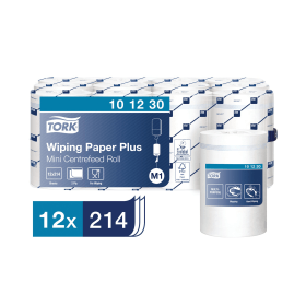 Tork Mini Centrefeed Roll 75m 2 Ply White 12 Pack 444958 F