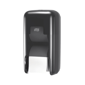 Tork OptiServe Coreless 2 Roll Toilet Roll Dispenser Black 900899 F