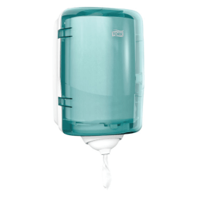 Tork Reflex M3 Mini Centrefeed Dispenser Turquoise SCA95412 F