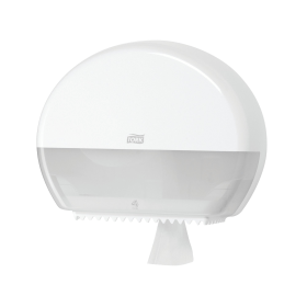 Tork T2 Mini Jumbo Toilet Roll Dispenser White 462916 F