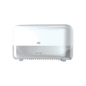 Tork T7 Coreless Mid Size Toilet Paper Dispenser White 374578 F