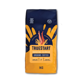 Truestart Energising Colombian Ground Coffee 1kg 893242 F