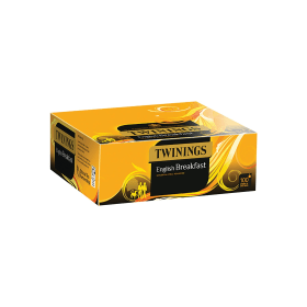 Twinings English Breakfast String and Tag Tea Bags 100 Pack 492585 F