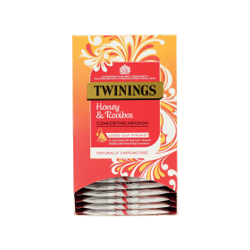 Twinings Honey Fig Rooibos Mesh Pyramid Enveloped Tea Bags 15 Pack 793766 F