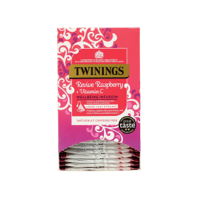 Twinings Revive Raspberry Hibiscus Vitamin C Mesh Tea Bags Pyramid Enveloped 15 Pack 793765 F