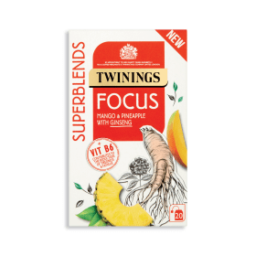 Twinings SuperBlends Focus Tea Bags 20 Pack 576709 F