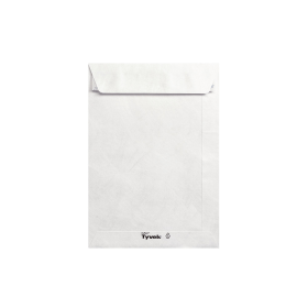 Tyvek C5 Envelope 29mm x 162mm Pocket Peel and Seal White 100 Pack 127451 F