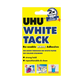 UHU White Tack 50g 12 Pack 102868 F