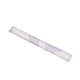 UP 30cm Clear Ruler 20 Pack 912818 F