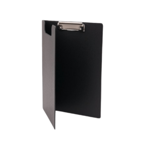 UP Black A4 Fold Over Clipboard 10 Pack 912804 F