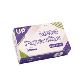UP Paperclips 33mm 1000 Pack UP0104 912843 F