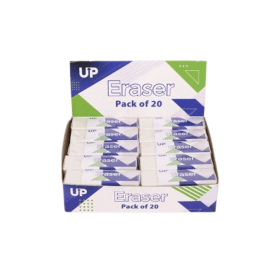 UP Rubber Eraser 20 Pack 912803 F
