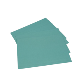 UP Square Cut Folder 180gsm Foolscap Blue 100 Pack 912809 F