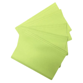 UP Square Cut Folder 180gsm Foolscap Green 100 Pack 912810 F