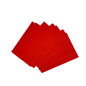 UP Square Cut Folder 180gsm Foolscap Red 100 Pack 912811 F