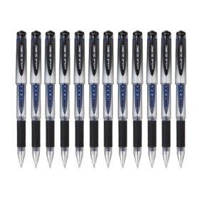 Uni Ball Gel Rollerball Pen 0.6mm Line Blue 12 Pack 139215 F