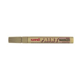 Uni Ball UniPAINT PX20 Bullet Tip Paint Marker Gold 12 Pack MI54562 F