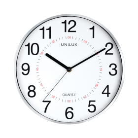 Unilux Aria Clock Metal Grey 594883 F