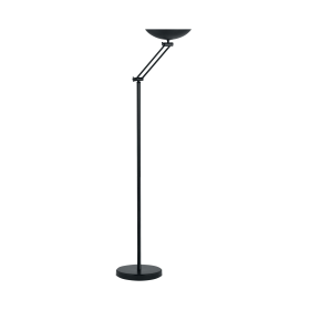 Unilux Dely Articulated Uplighter 2.0 LED UK Art Black 770832 F