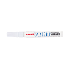 Unipaint PX 20 Paint Marker Medium Bullet White 12 Pack 231915 F