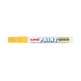 Unipaint PX 20 Paint Marker Medium Bullet Yellow 12 Pack 265824 F