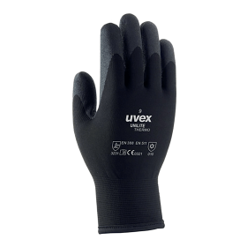 Uvex Unilite Thermo Gloves Black Small 511757 F