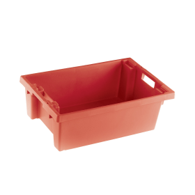 VFM 32L Red Solid Slide Stack Container 371166 F