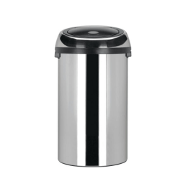 VFM Chrome Touch Top Bin 50L SBY06547 F
