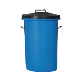 VFM Heavy Duty Blue Dustbin 85L 371879 F