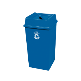 VFM Paper Recycling Bin Base 132.5 Litres Blue 372281 F