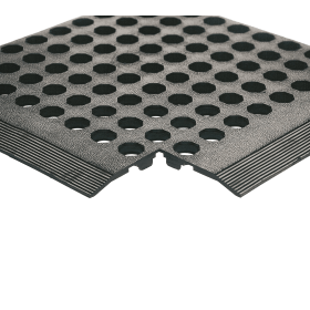 VFM Rubber Worksafe Mat 900mm x 1500mm Black 372335 F