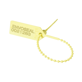 VFM Security Seal Pull Tight 149mm Numbered Yellow 1000 Pack 372317 F