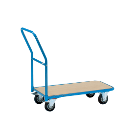 VFM Steel Store Room Trolley 200kg Capacity Blue and Brown SBY16427 F