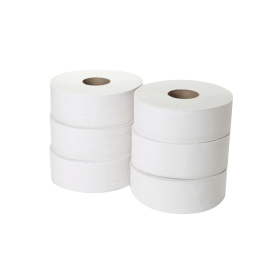 Value 2 Ply Jumbo Toilet Roll 300m 6 Pack 398850 F