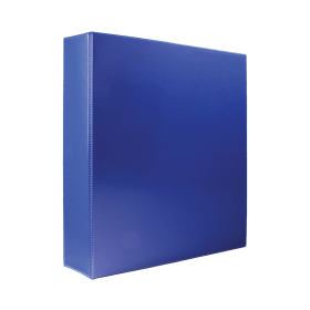 Value 40mm 4D Presentation Ring Binder Blue 10 Pack WX01331 110521 F