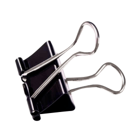 Value Black Foldback Clip 19mm 100 Pack WS22481 125784 F