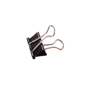 Value Black Foldback Clip 50mm 10 Pack WS23670 101093 F